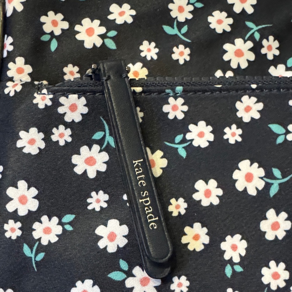 BNWT Kate Spade Black Floral Patterned Crossbody